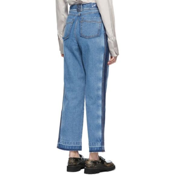 🎀 SSENSE ADER error workch blue jeans straight jeans nwot - Picture 14 of 16